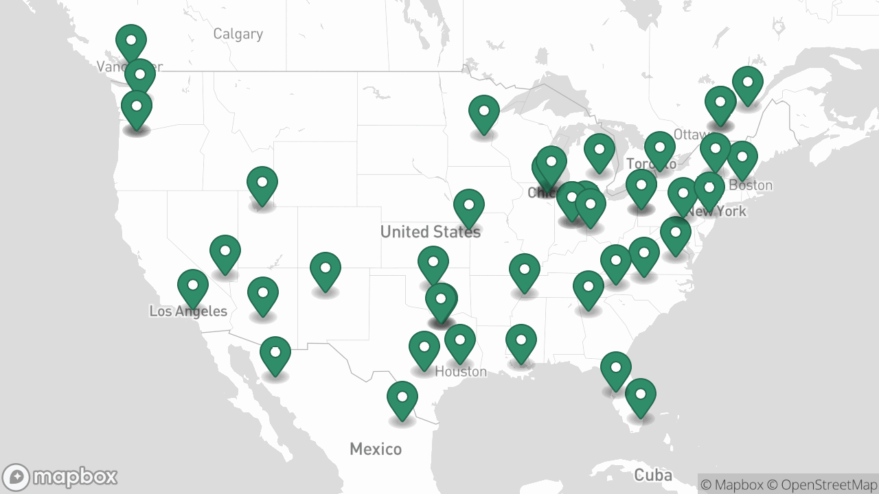 Bunzl Distribution USA office locations