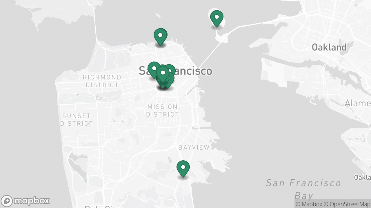 City and County of San Francisco office locations