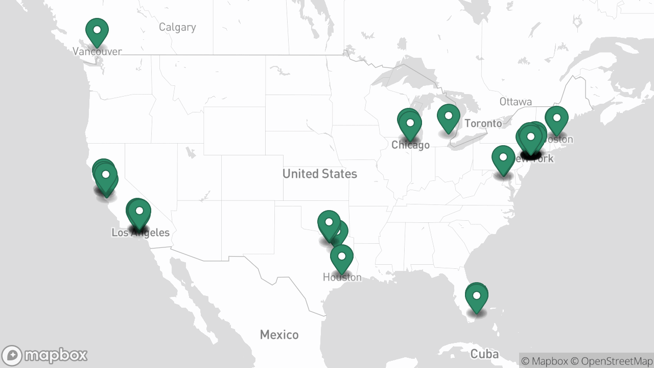 Equinox office locations