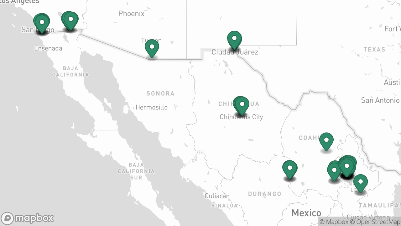 Farmacia del Ahorro office locations