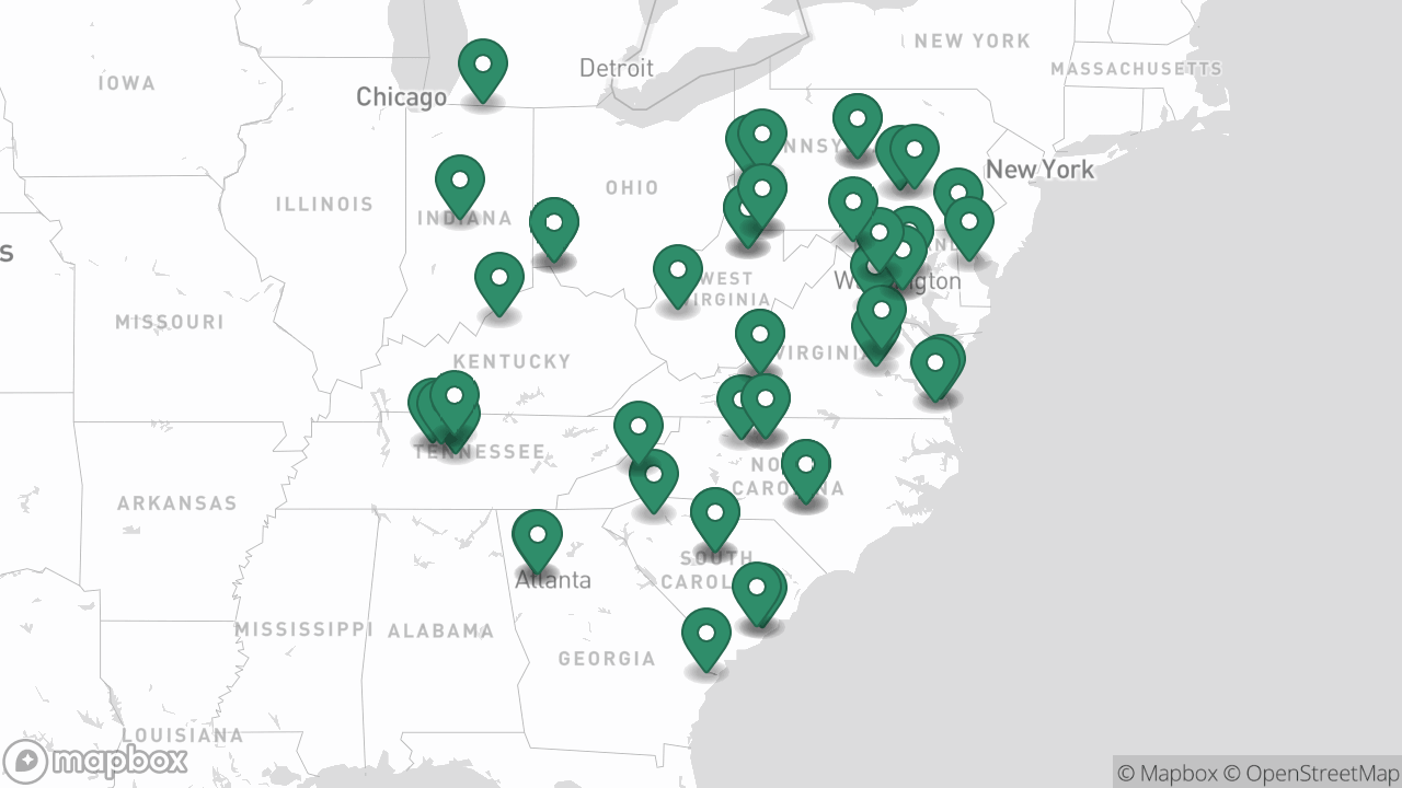 Harmony Senior Services office locations