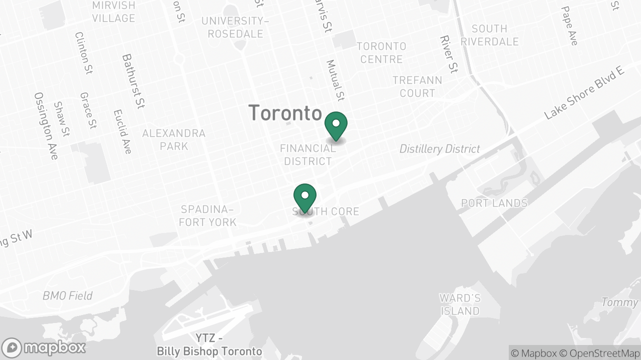 Healthcare of Ontario Pension Plan office locations