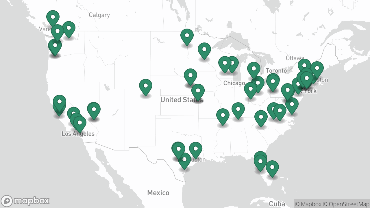 Internal Job Board office locations