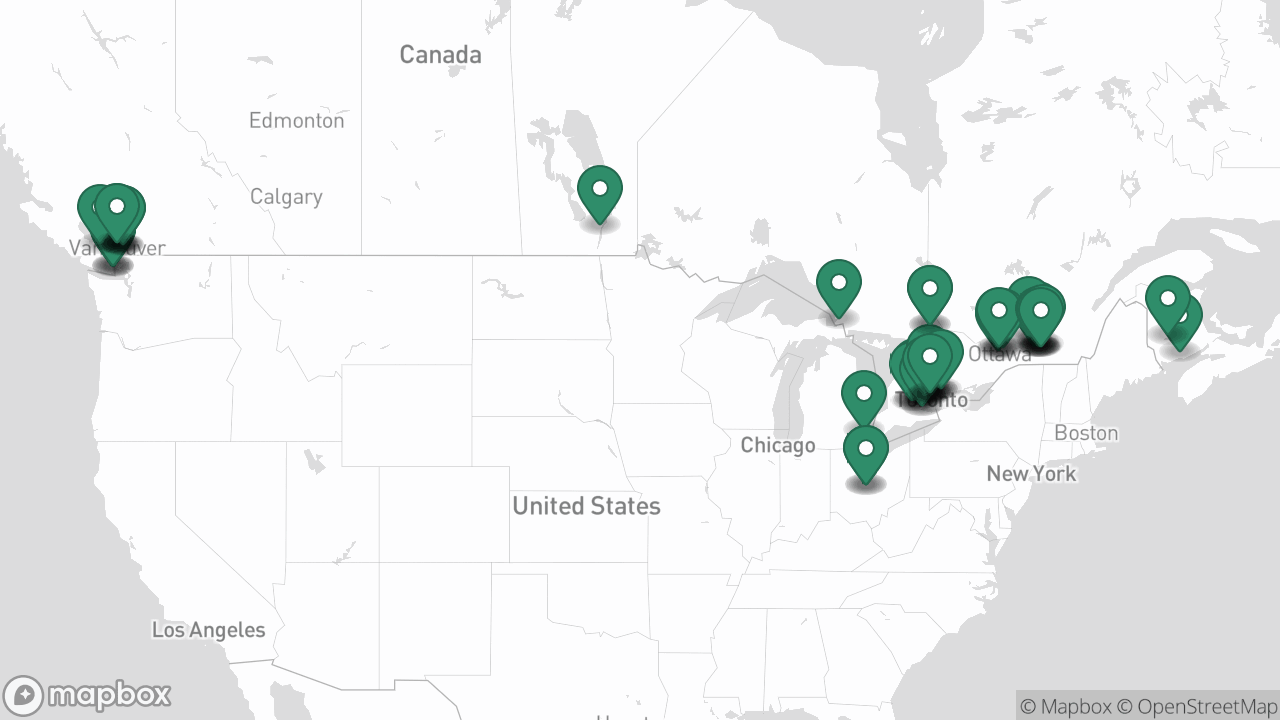 La Senza office locations