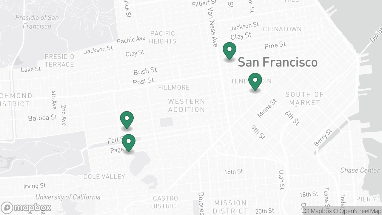 Larkin Street Youth Services office locations