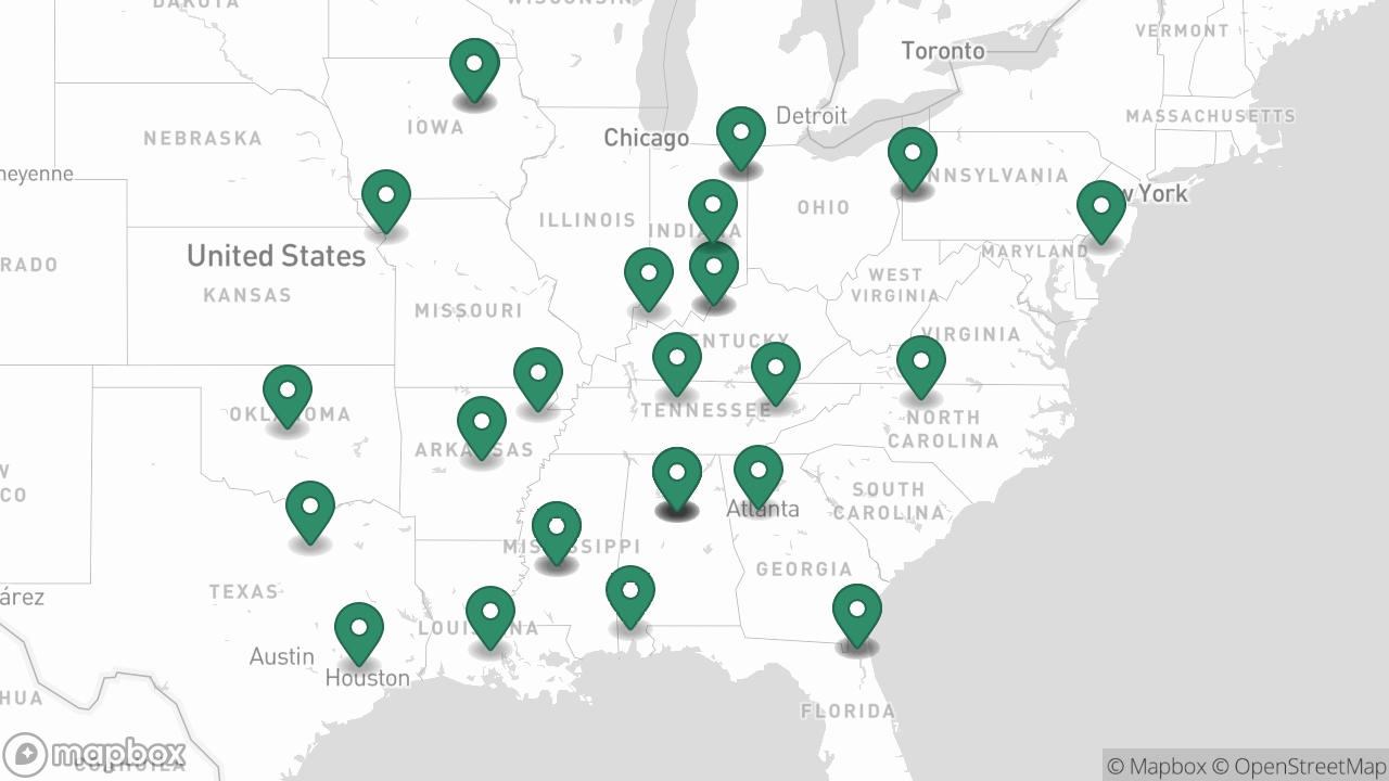 O'Neal Steel office locations