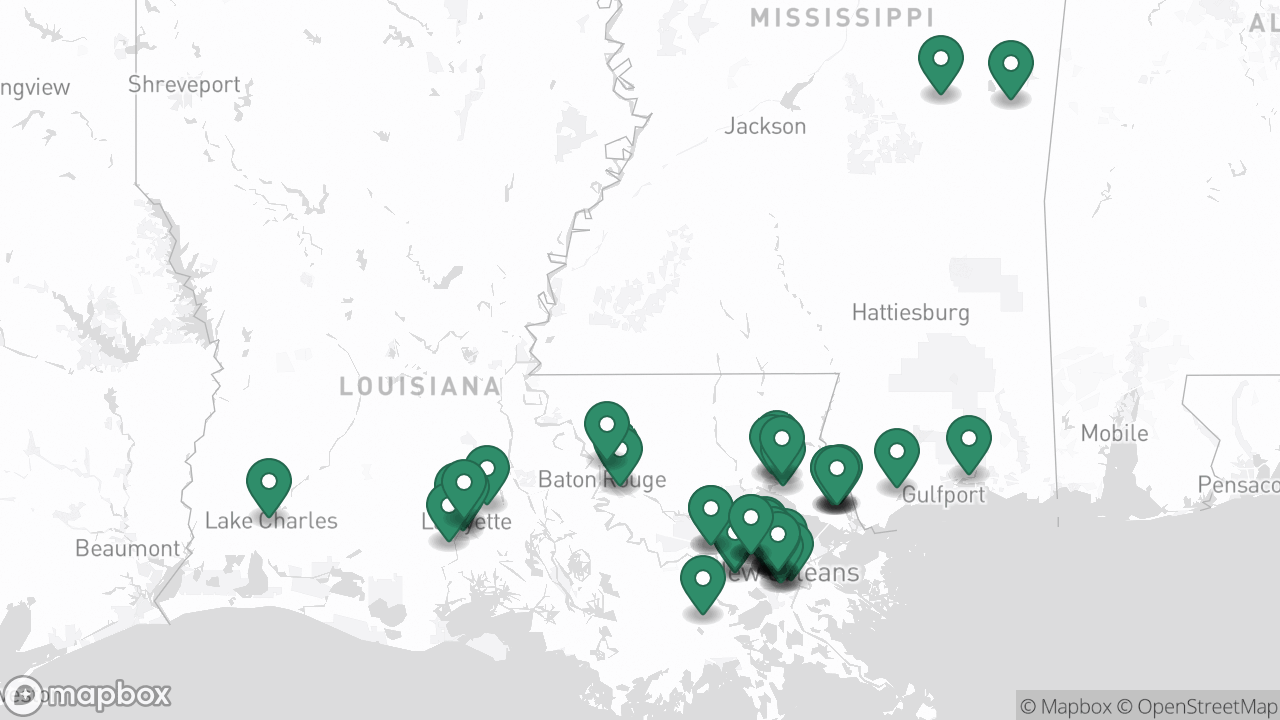 Ochsner Health System office locations