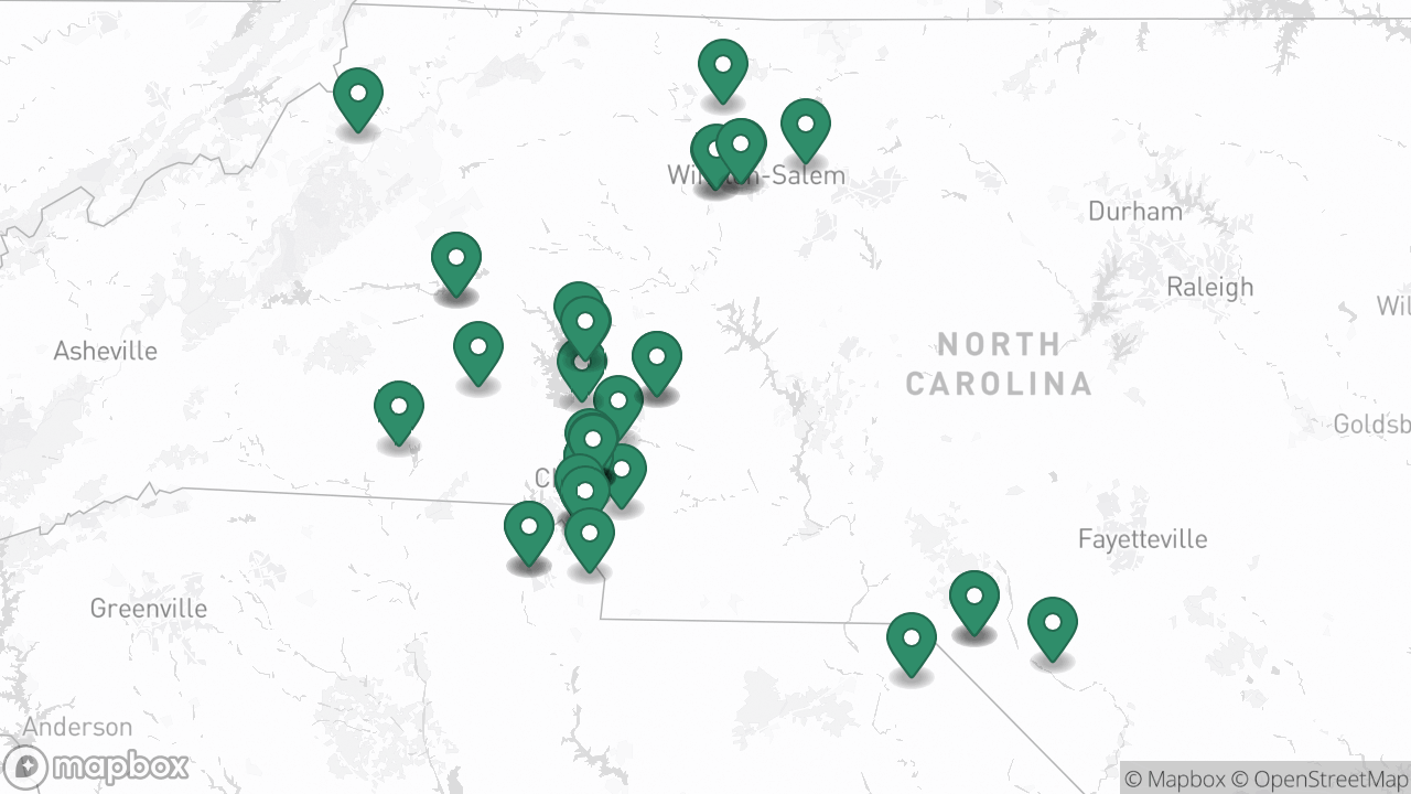 OrthoCarolina office locations