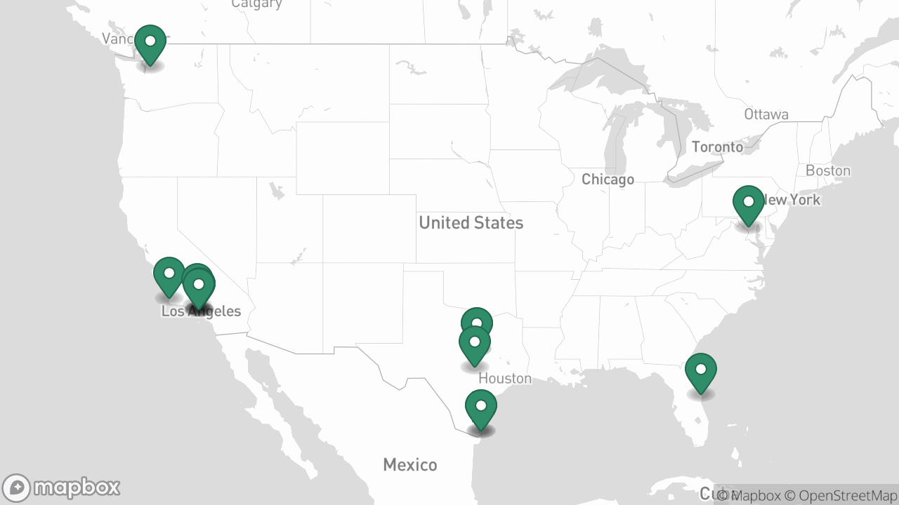 SpaceX office locations