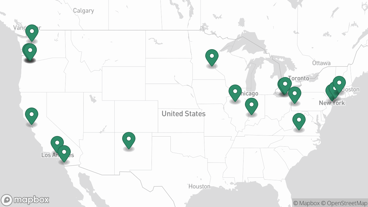 The Standard office locations