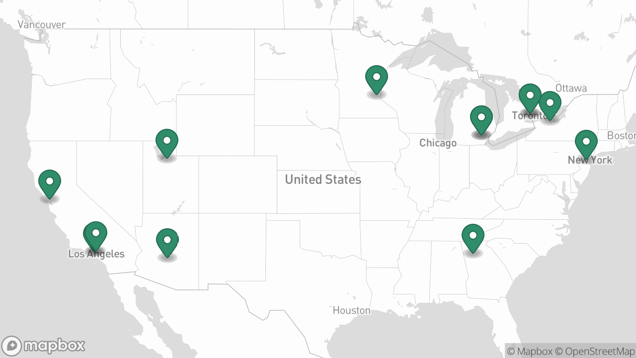 Thomson Reuters office locations