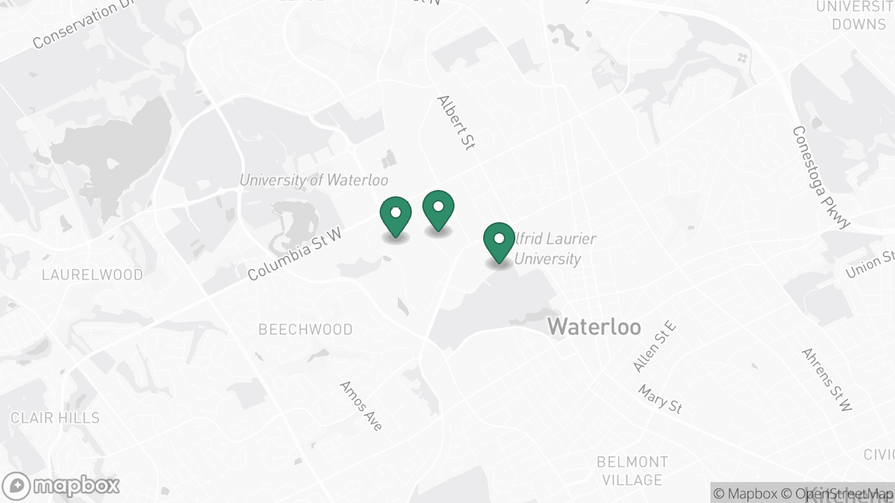 University of Waterloo office locations