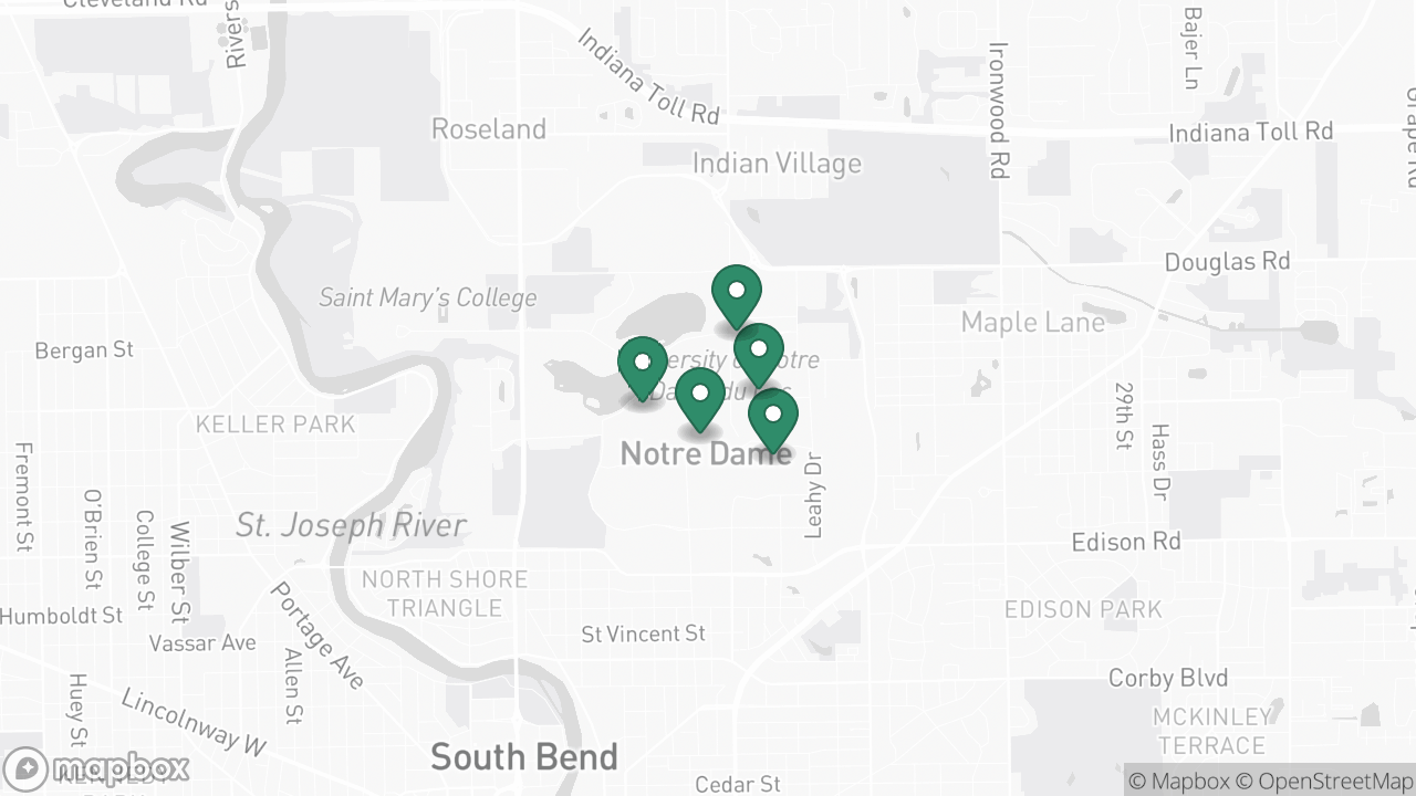 University of Notre Dame office locations