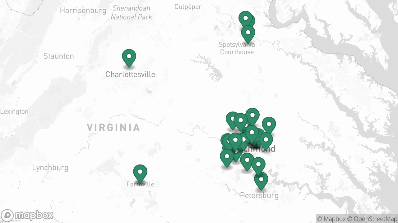 Virginia Credit Union office locations